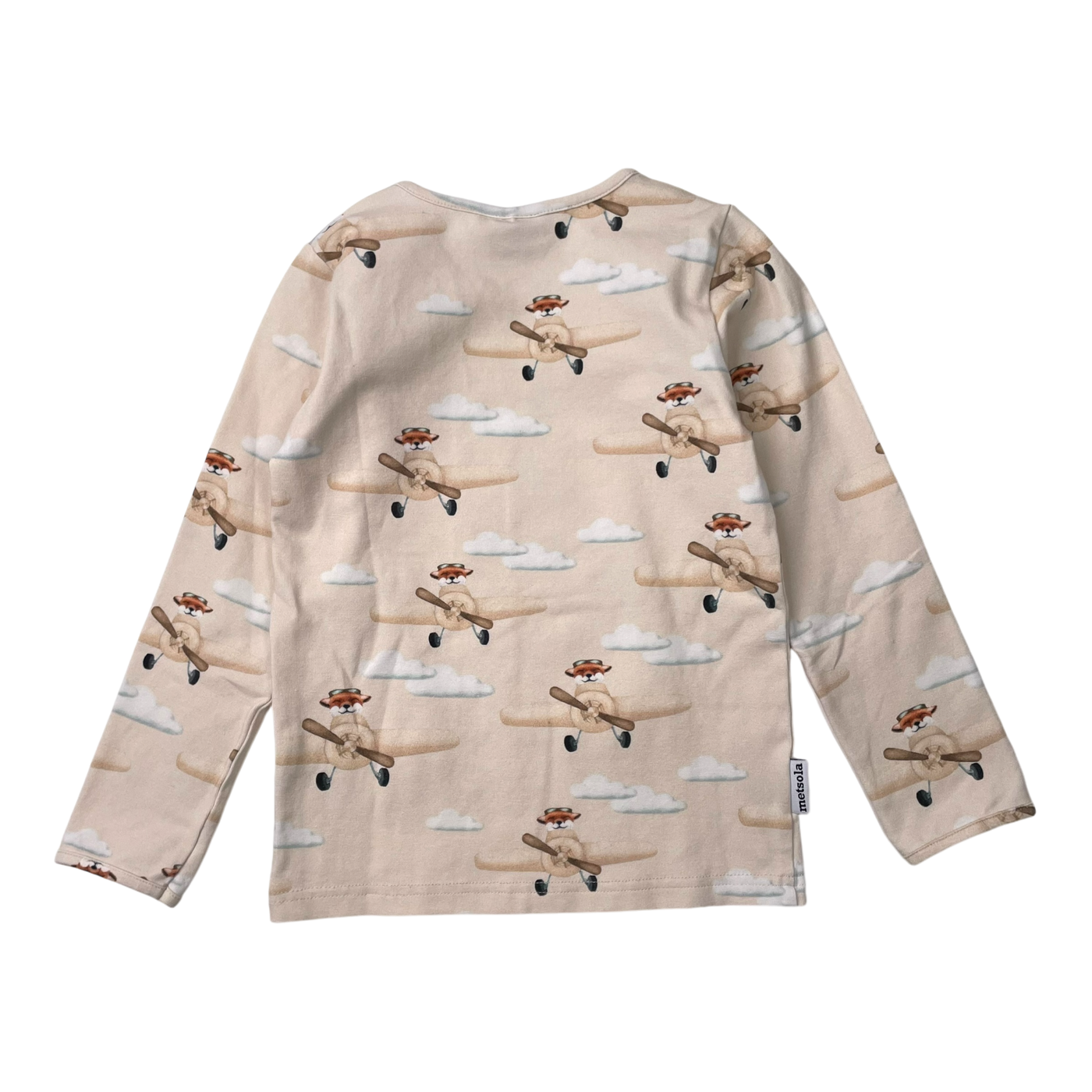 Metsola shirt, fox pilot | 98/104cm