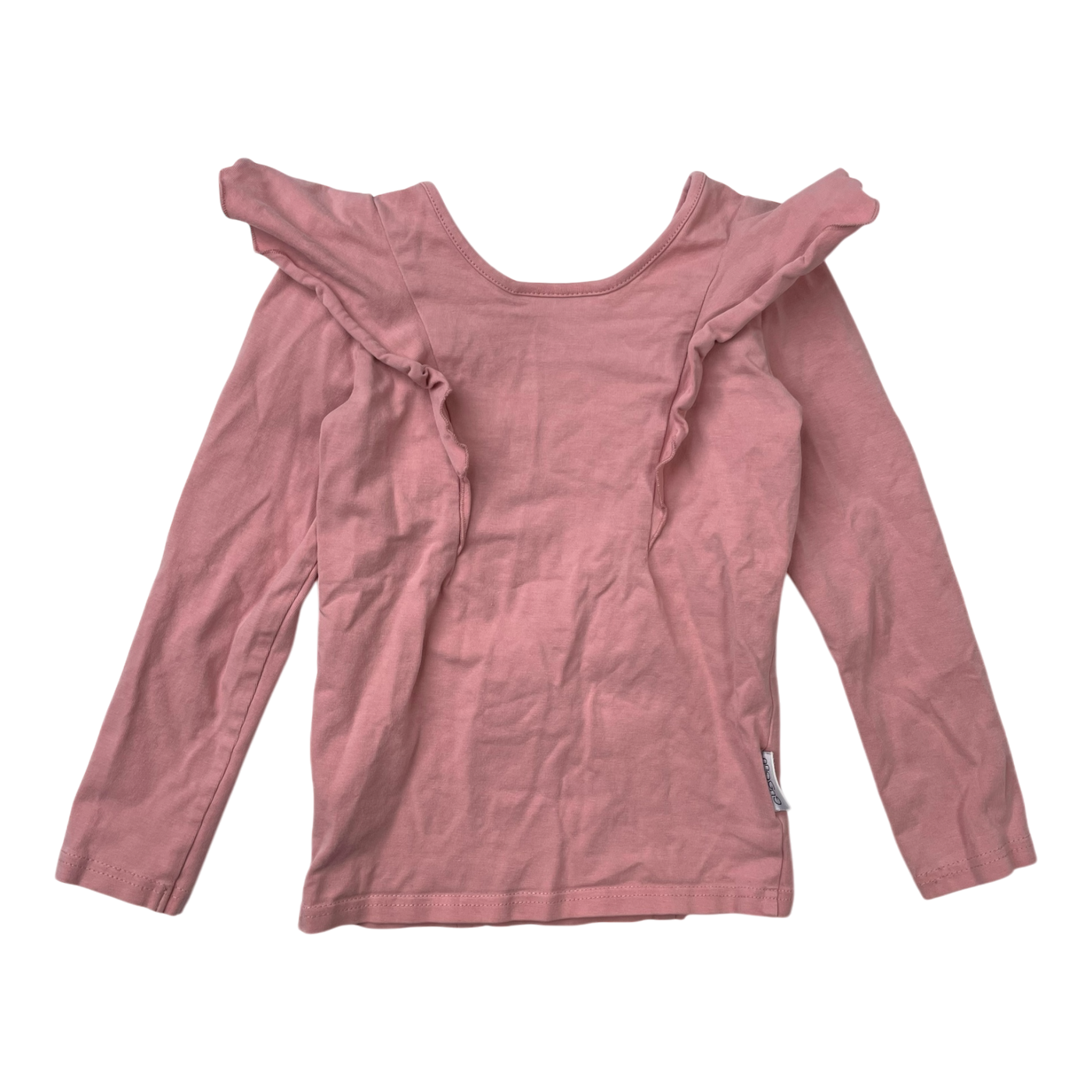 Gugguu frill shirt, pink | 92cm