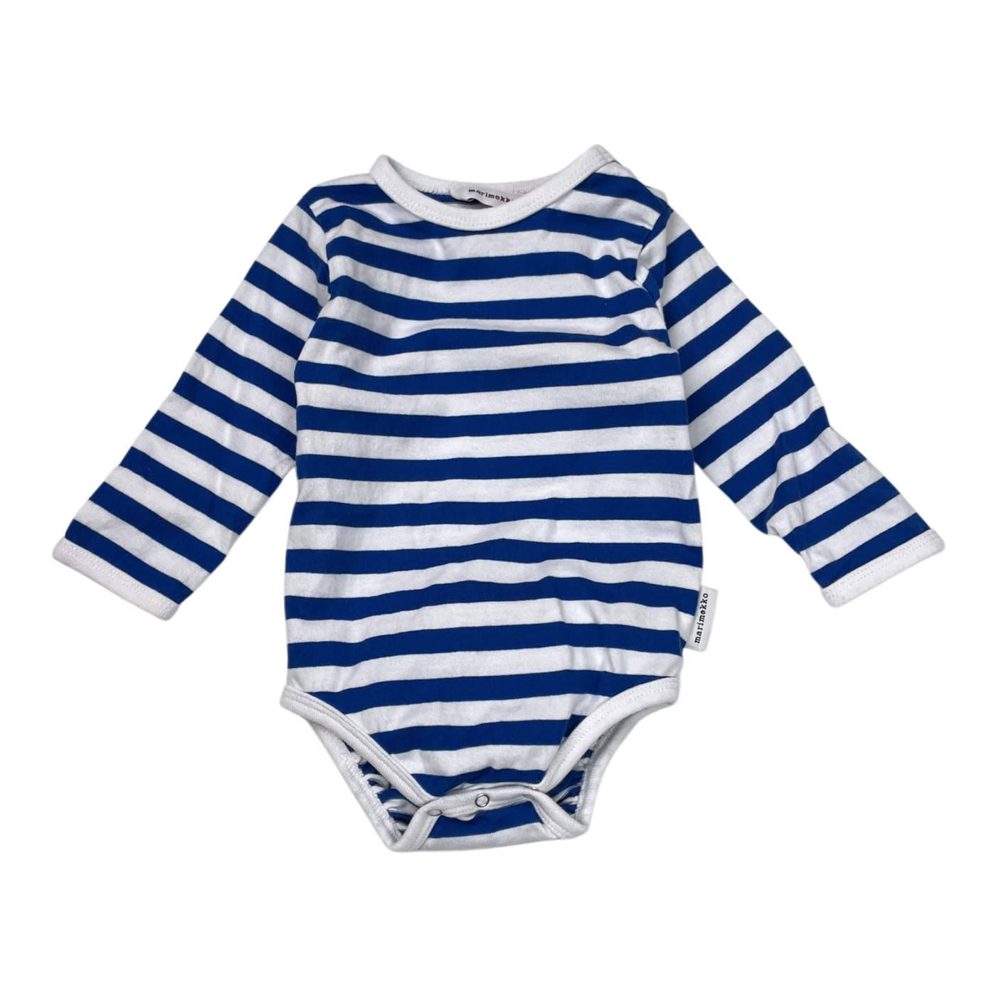 Marimekko Vinde stripe body, blue & white | 68cm