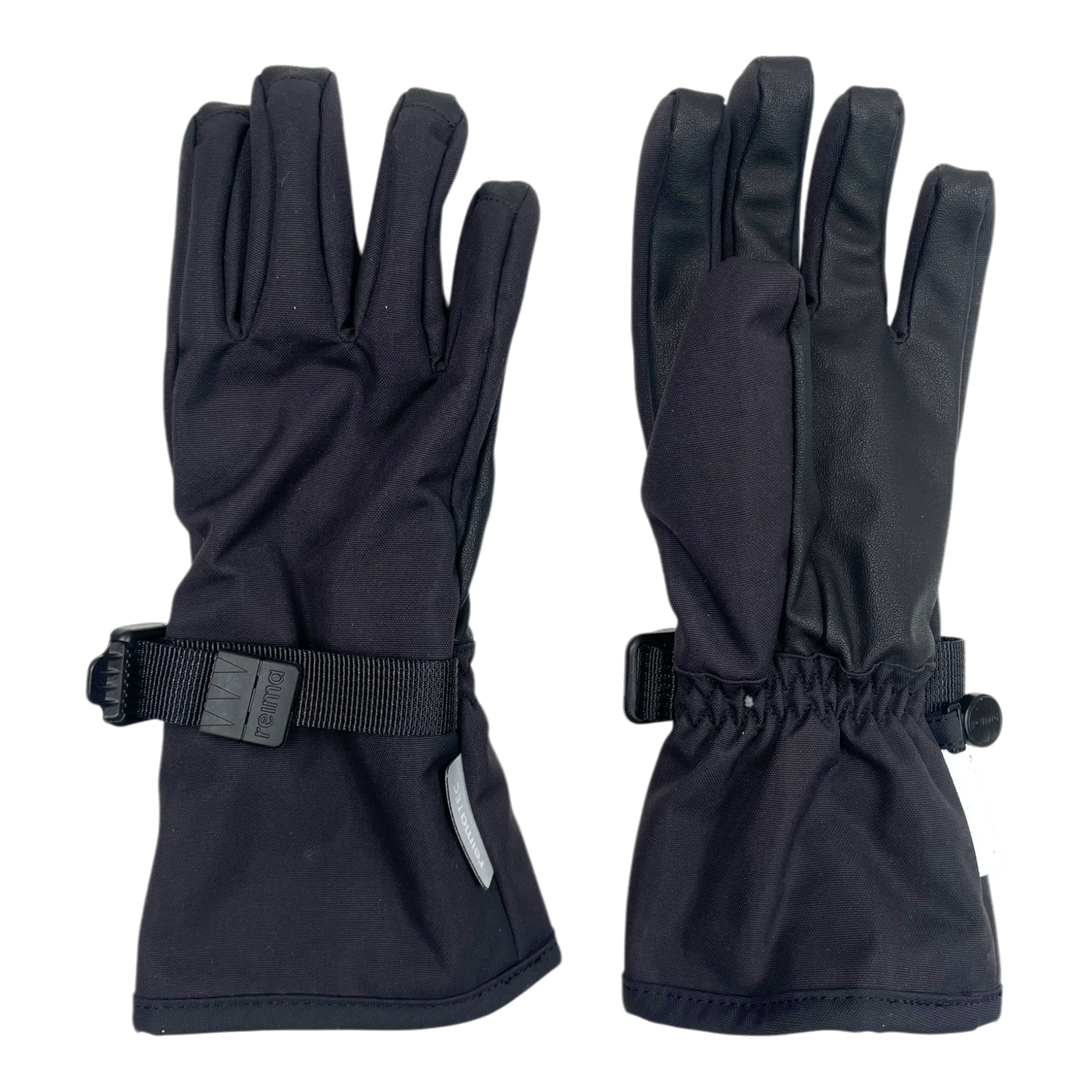 Reima pivo gloves, black | 8-10y