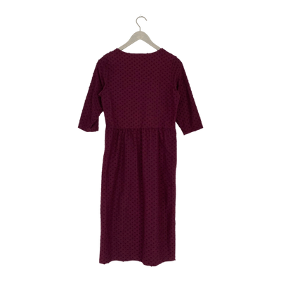 Aarre marisa dress, wine dot | woman XS