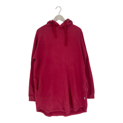 Riva Clothing long hoodie, red | unisex L