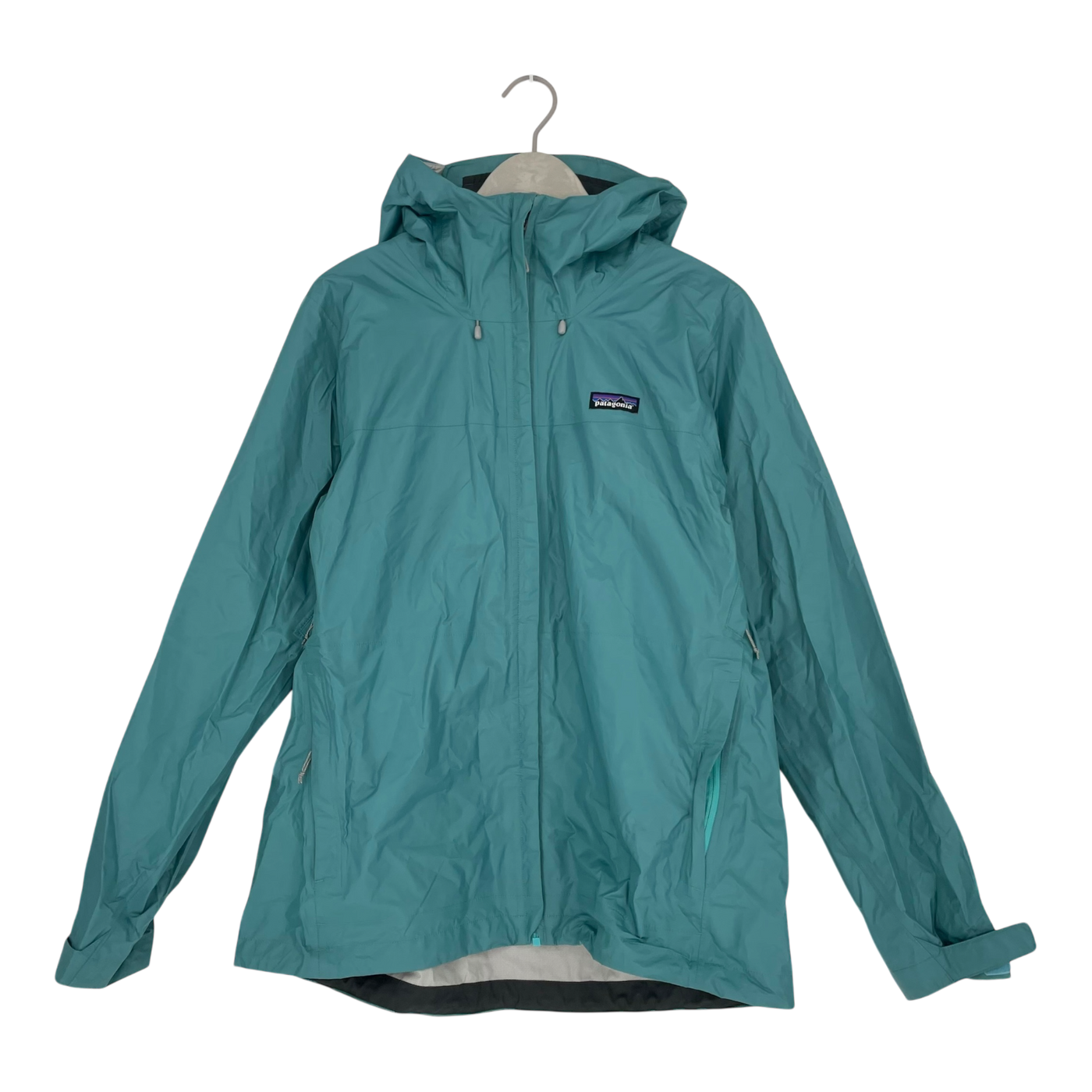 Patagonia shell jacket, turqoise | woman XL