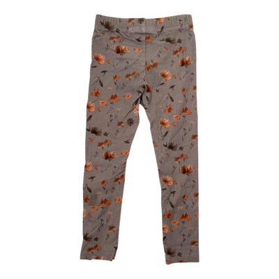 Kaiko leggings, poppy field | 98/104cm