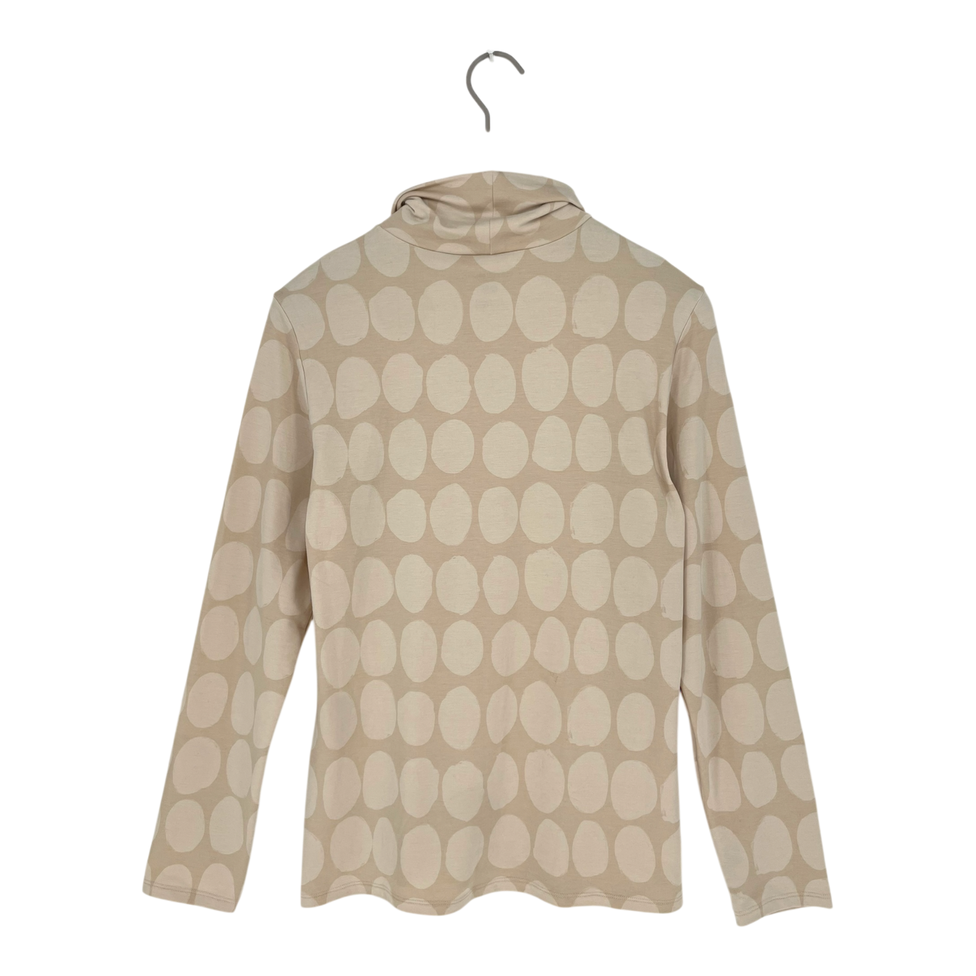 Marimekko x Uniqlo heattech turtleneck shirt, wheat | woman XL