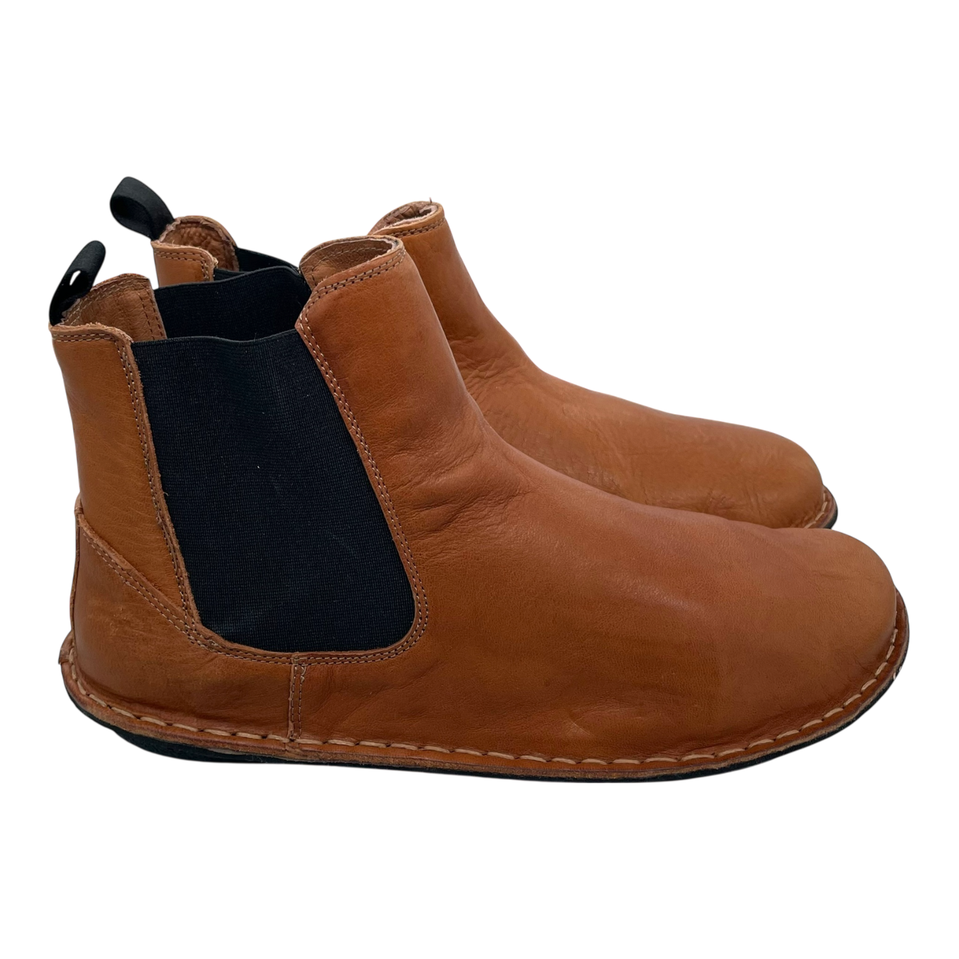 VIBAe Helsinki leather boots, cognac brown | 43
