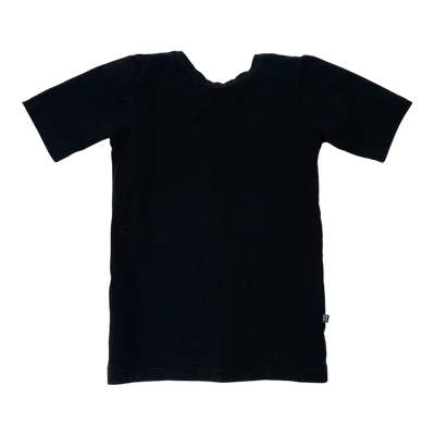 Kaiko cross shirt, black | 110/116cm