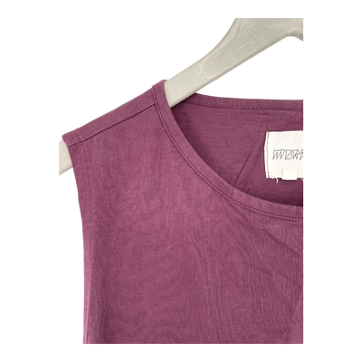 Morico ariel midi dress, plum | woman L