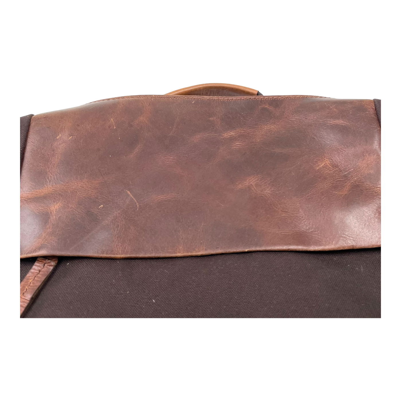 Harold's Bags wax backpack, brown