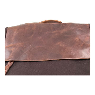 Harold's Bags wax backpack, brown