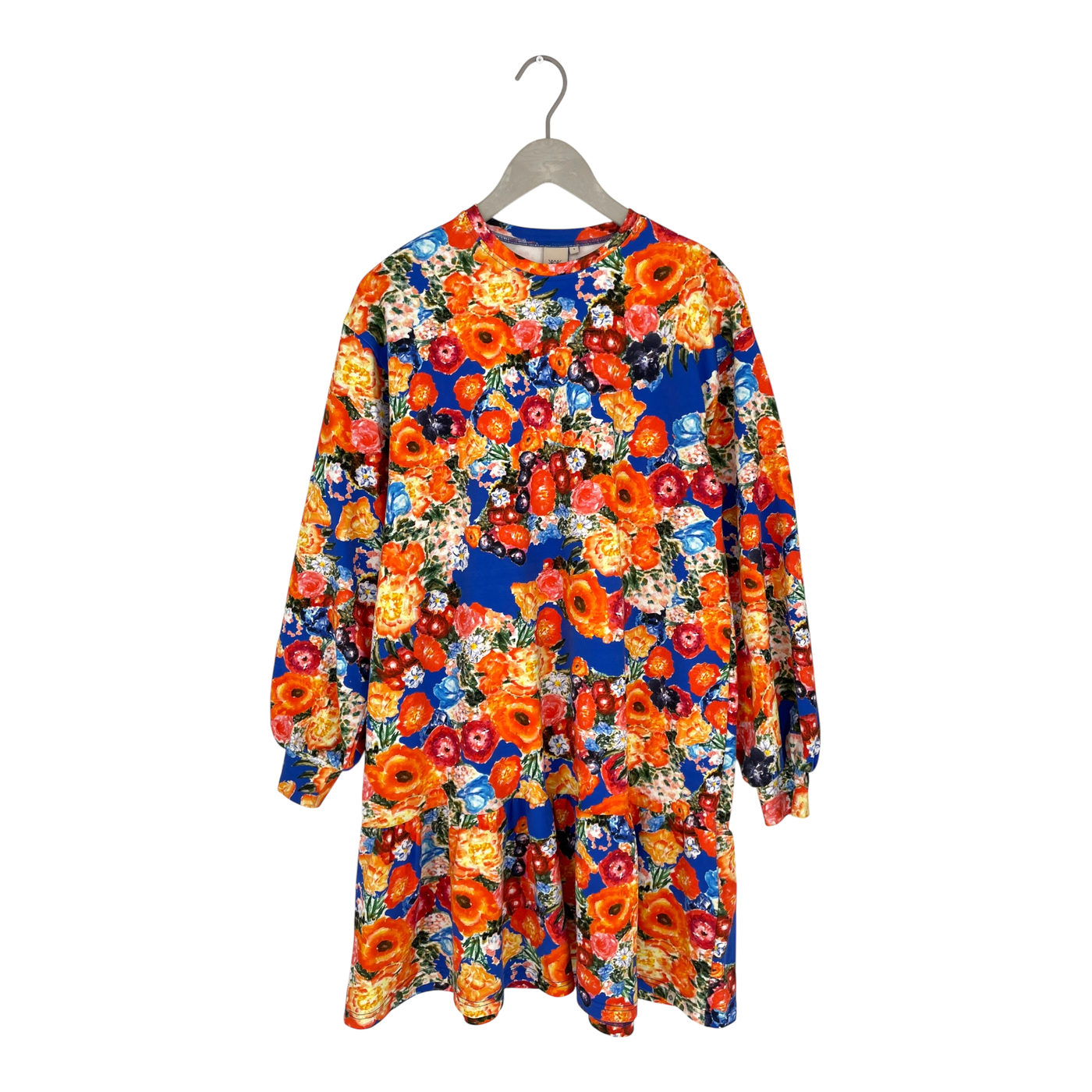 Kaiko ruffle sweat dress, flower | woman S
