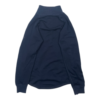 Polarn O. Pyret merino jacket, dark blue | 134/140cm