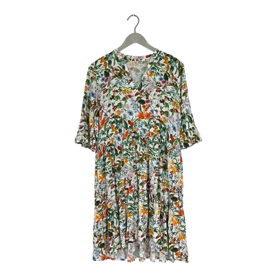 Metsola tiered flowy dress, flowers | woman S