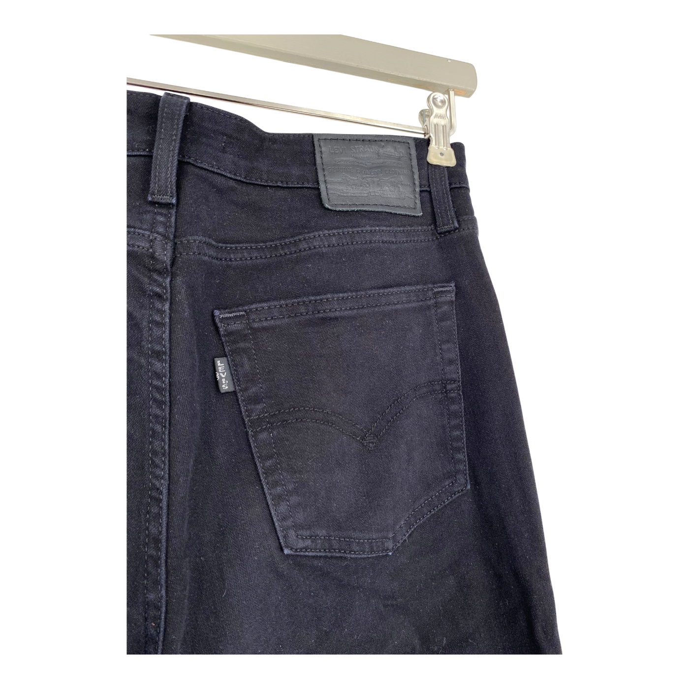 Levi's 725 high rise bootcut jeans, black | woman W29 L30