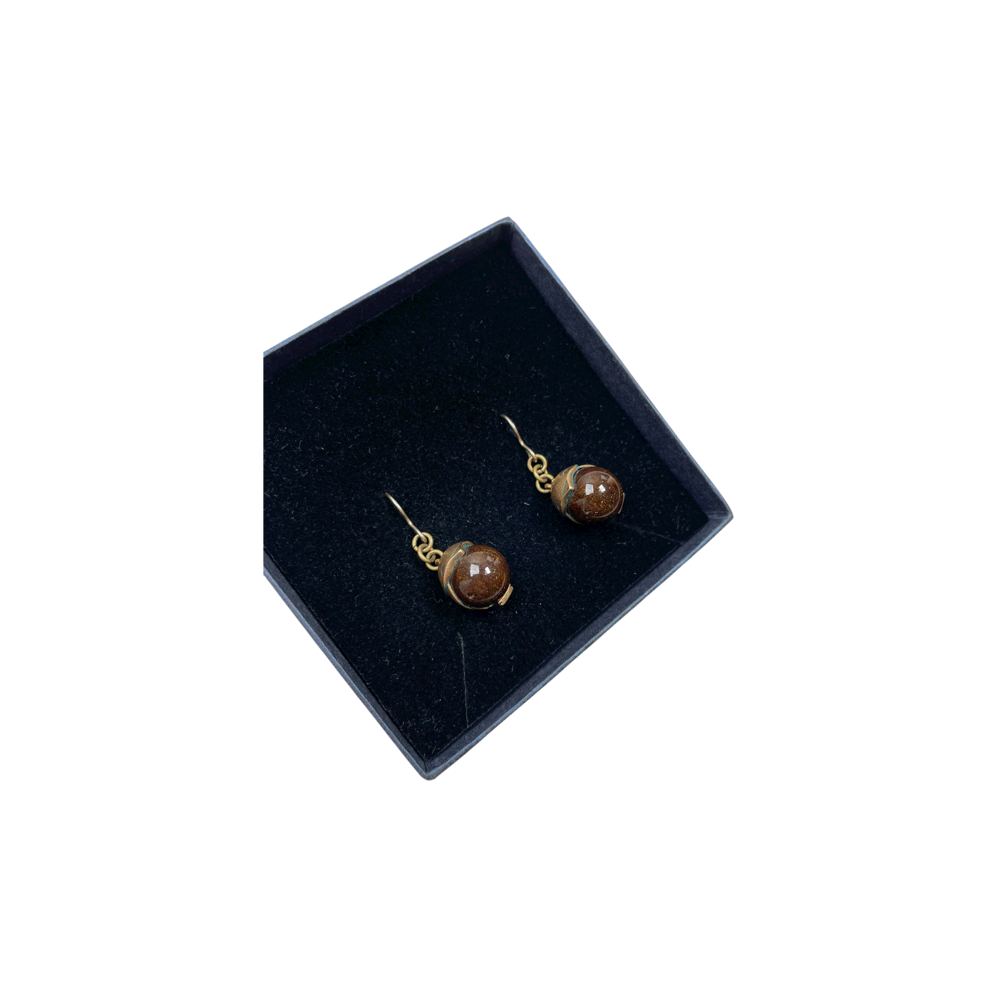 Kalevala Koru tintti earrings, bronze