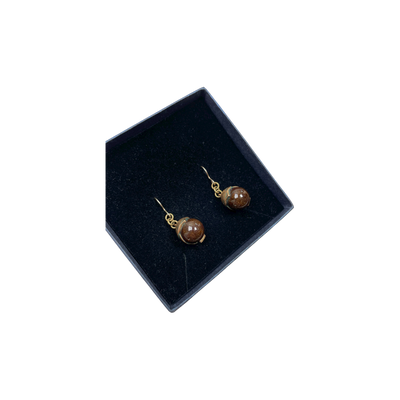 Kalevala Koru tintti earrings, bronze