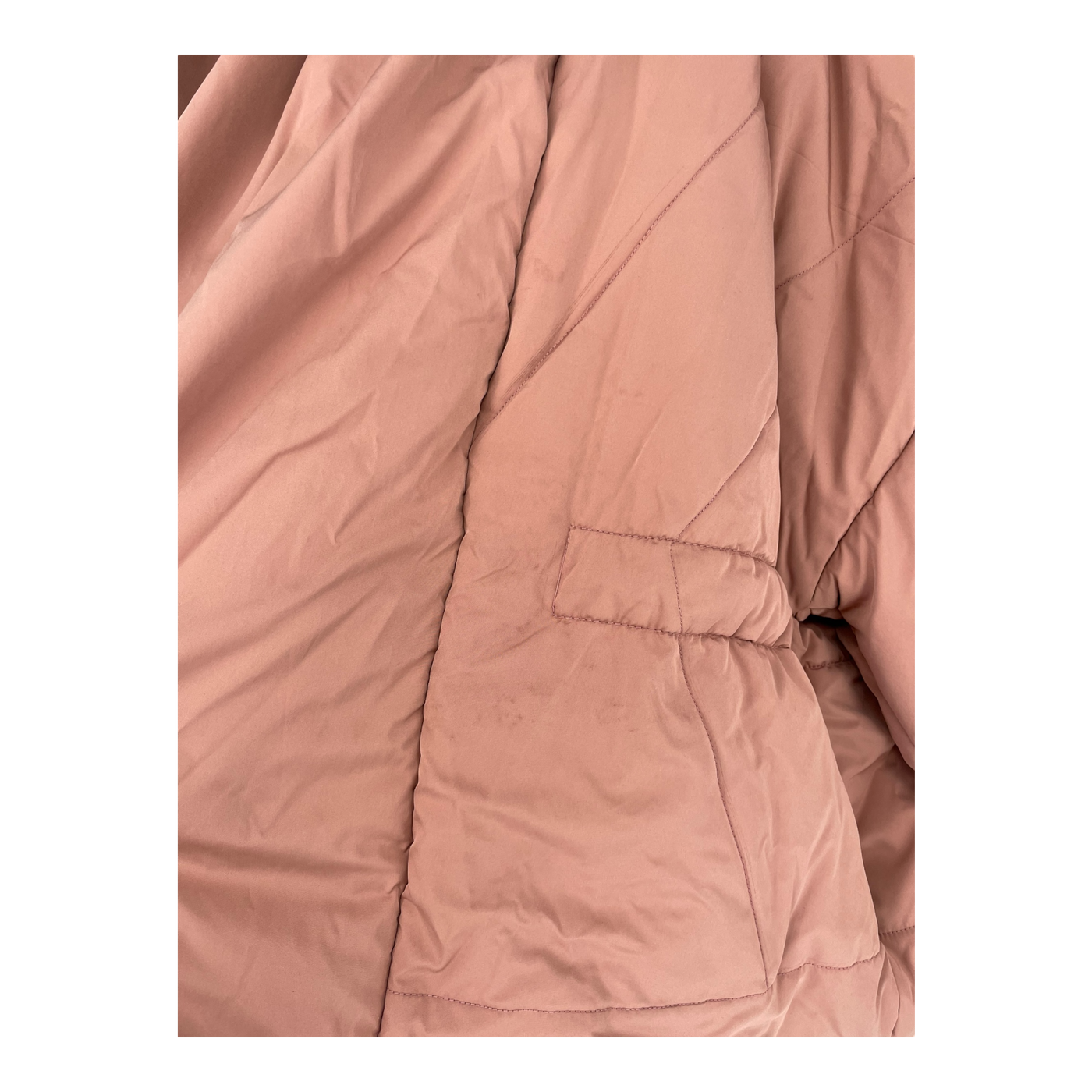 Embassy of Bricks and Logs chiba puffer coat, shadow rose | woman S