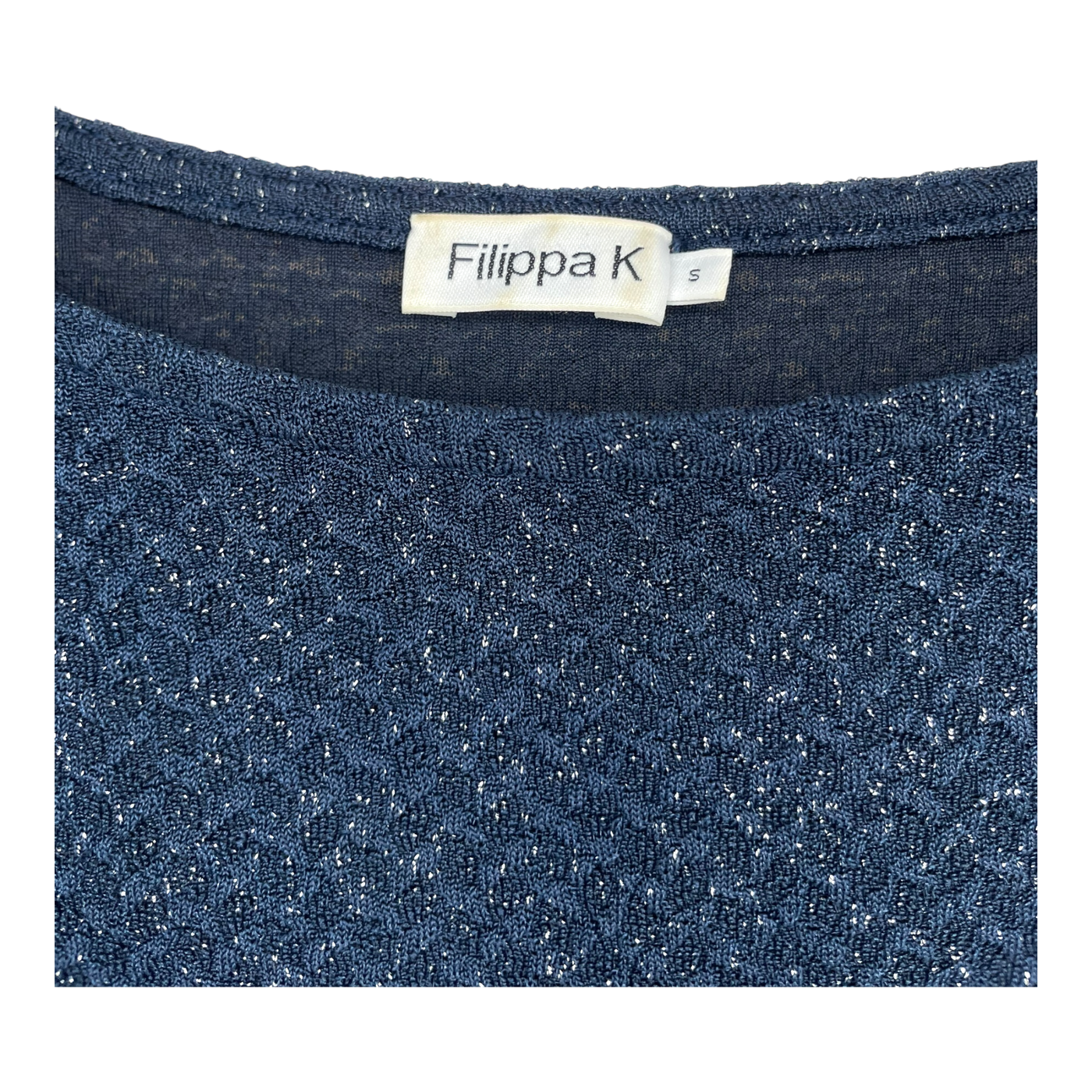 Filippa K glitter dress, blue | woman S