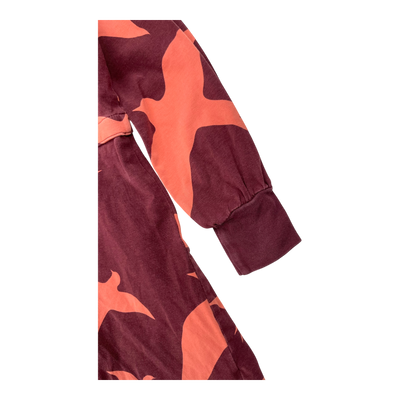 Blaa sweat dress, birds | 110/116cm