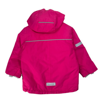 Reima taag midseason jacket, pink | 92cm