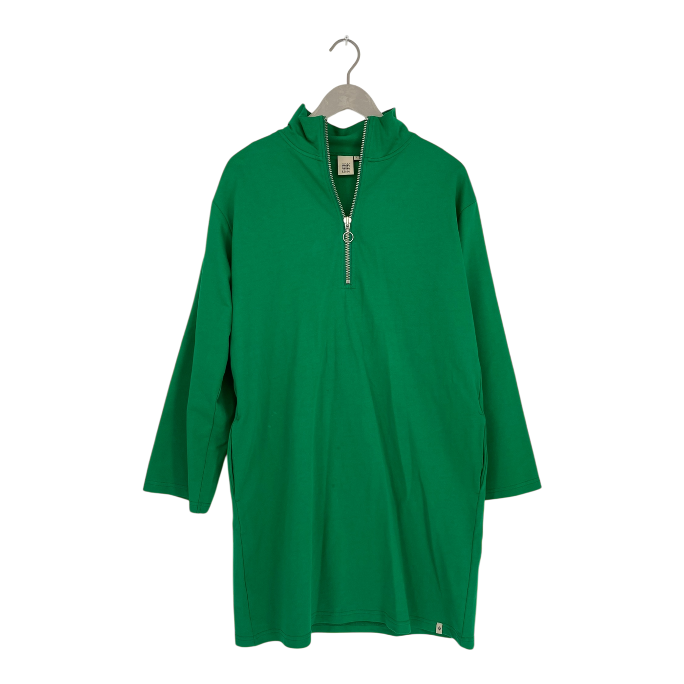 Kaiko half-zip dress, green | woman S