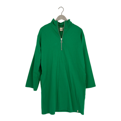 Kaiko half-zip dress, green | woman S
