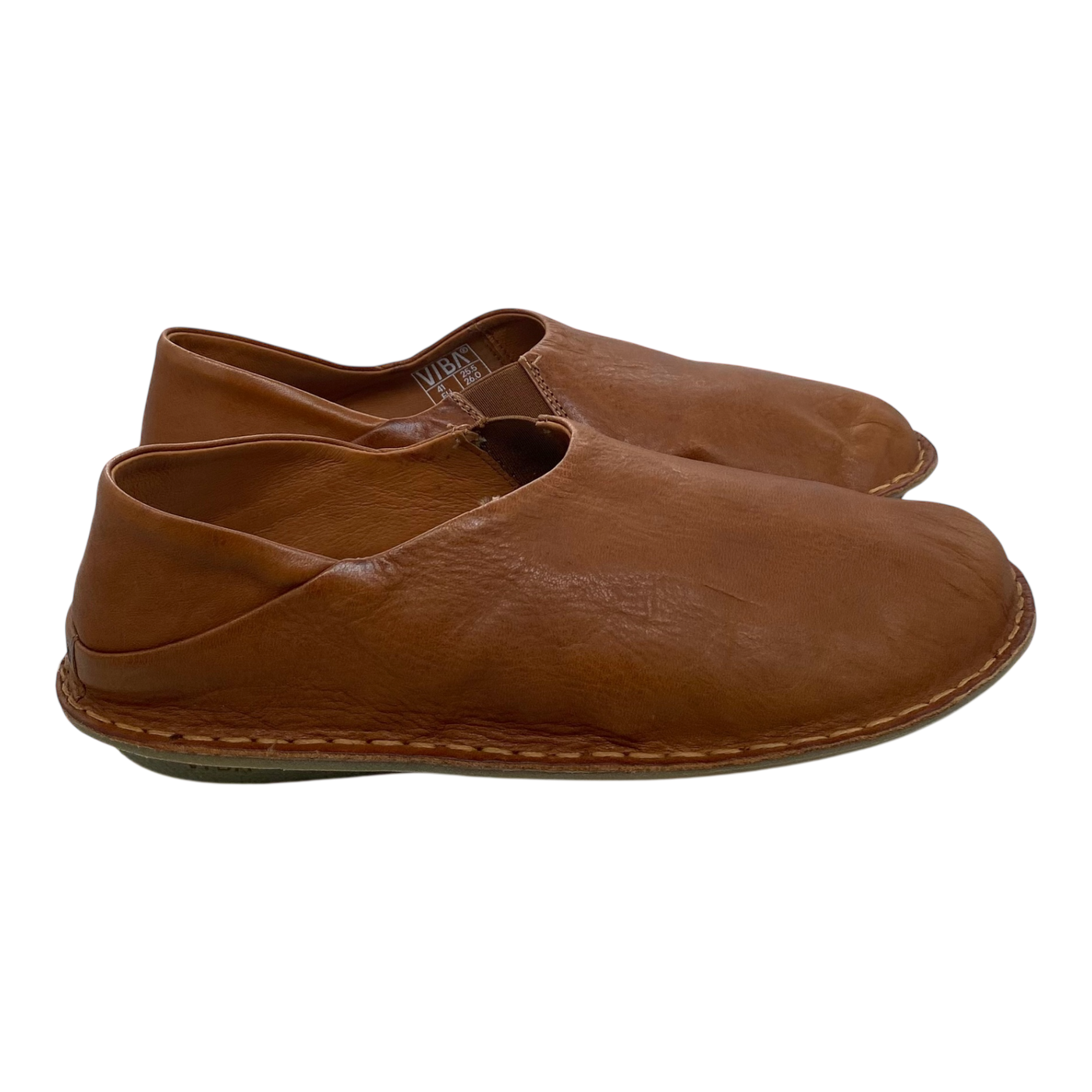 VIBAe Zuma leather shoes, cognac brown | 41