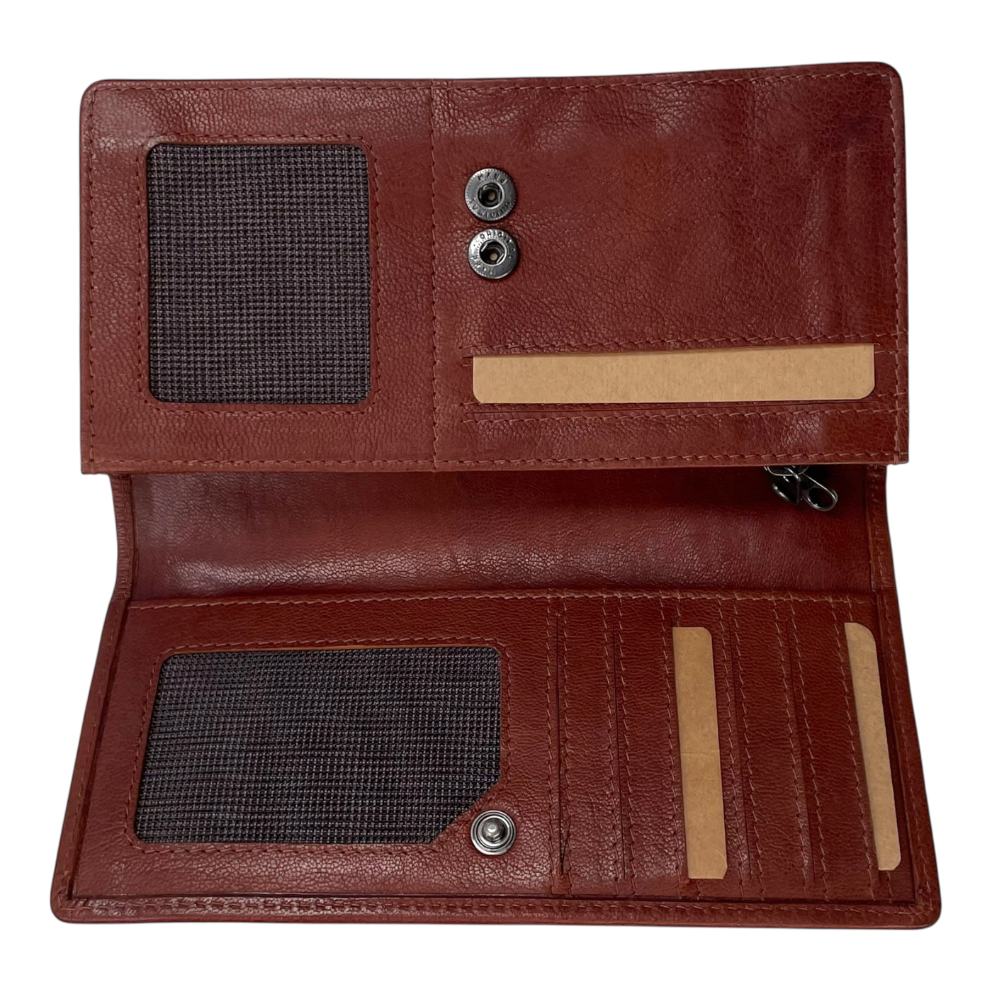 Holzrichter leather wallet, brown