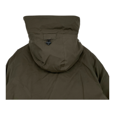 Embassy of Bricks and Logs albury coat, black olive | woman S