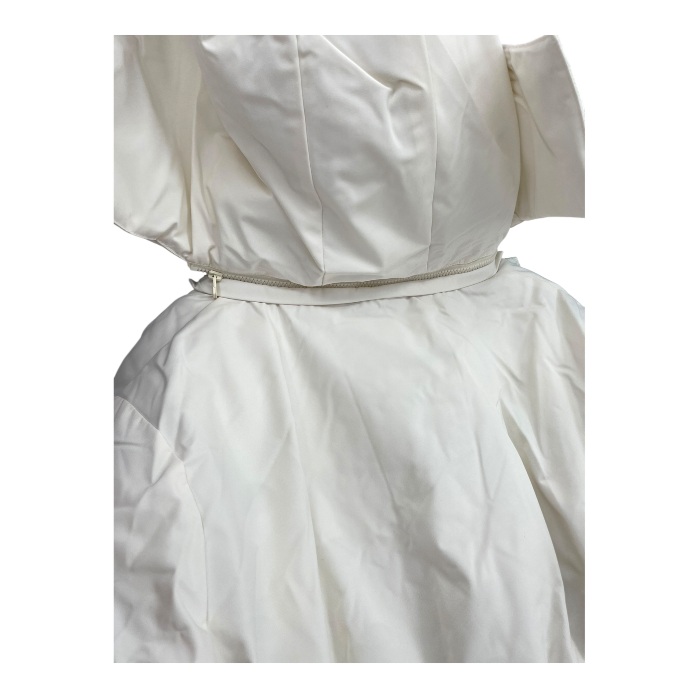 Embassy of Bricks and Logs norfolk parka, white | unisex S