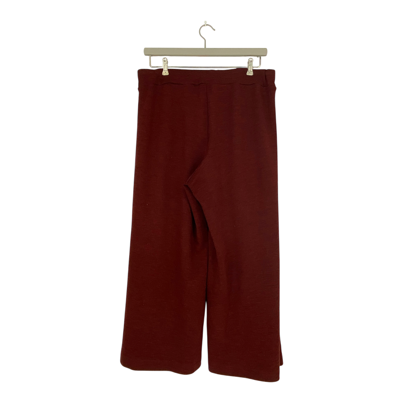 Ommellinen merino pants, plum | woman XL