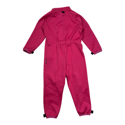 Reima oloisa fleece overall, pink | 92cm
