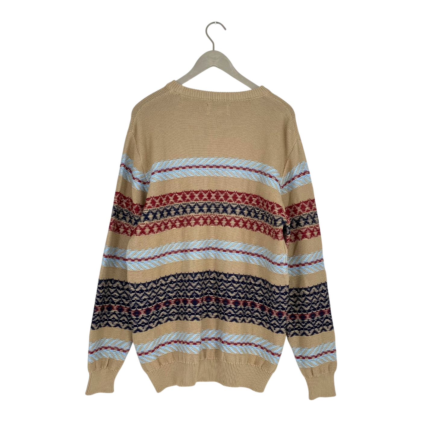 Makia houonds knit sweater, stripes | man M