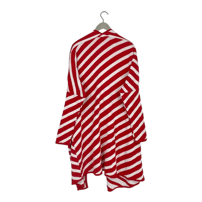 Papu long split cardigan, stripes | woman M