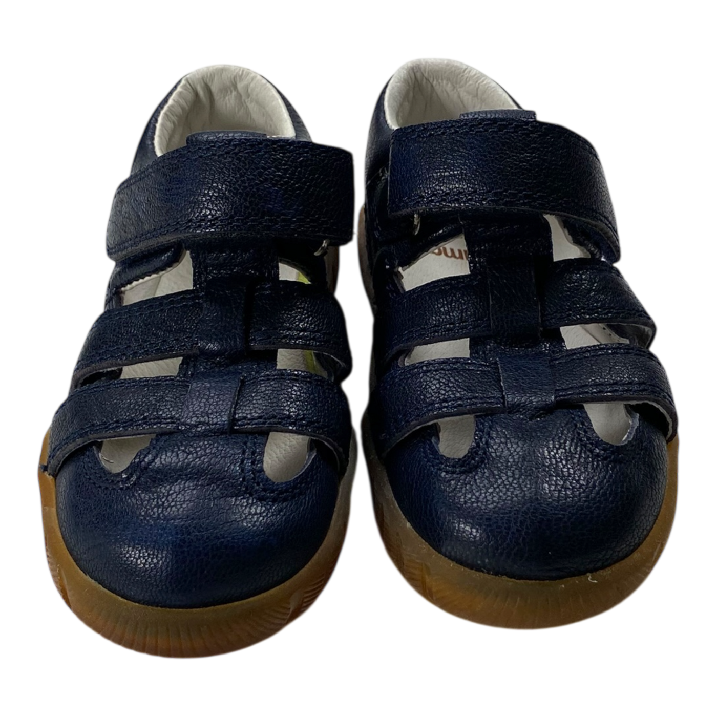 Reima leather sandals, navy blue | 23