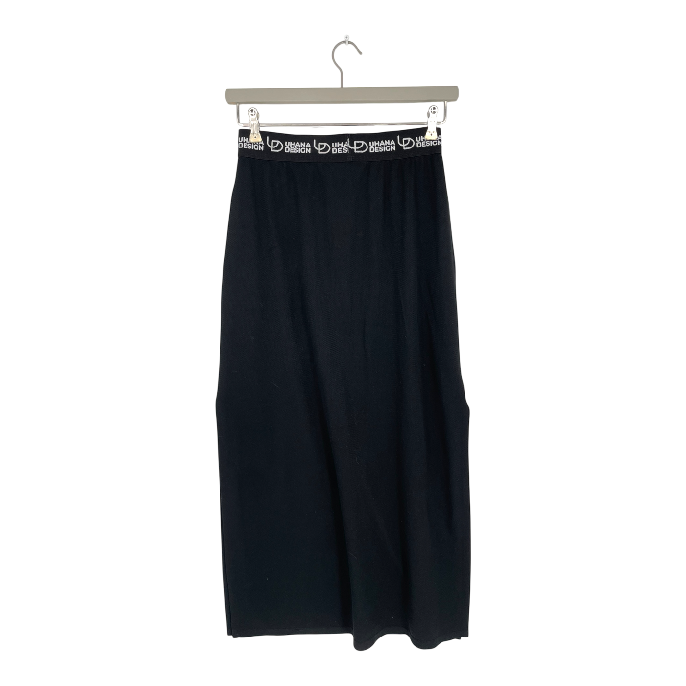 Uhana long sport skirt, black | woman L