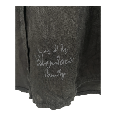 Bypias bohemiana linen dress, black | woman L