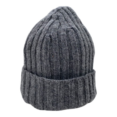 North Outdoor merino wool beanie, grey | adult onesize