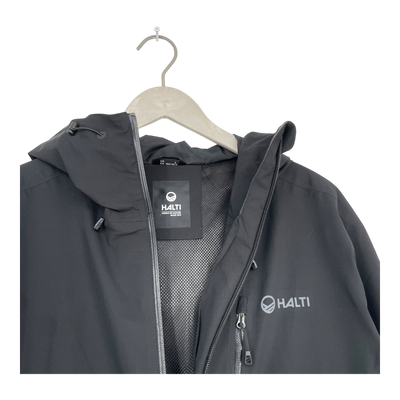 Halti biegga shell jacket, black | man L