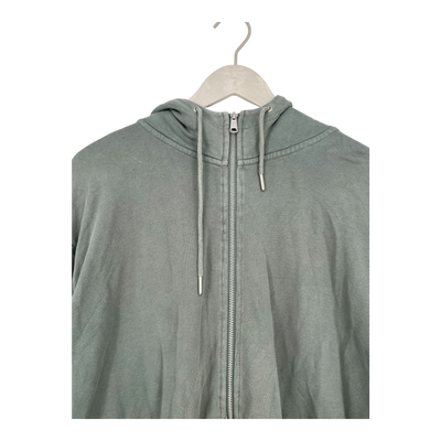 Makia hoodie, moss green | man XXL