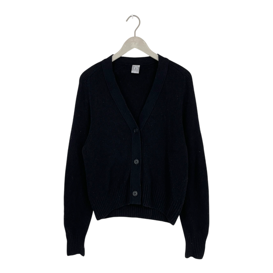 North Outdoor merino cardigan, black | woman M