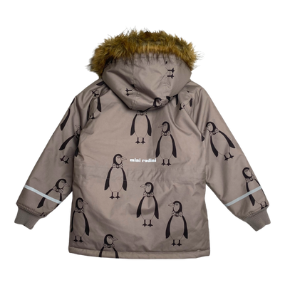 Mini Rodini K2 winter parka, penguin | 140/146cm