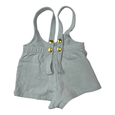 Metsola sweat dungarees, baby blue | 50/56cm