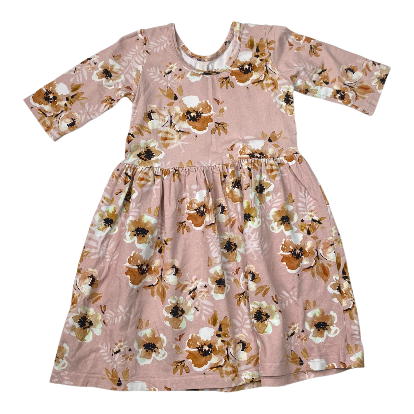 Kaiko dress, flower | 122/128cm