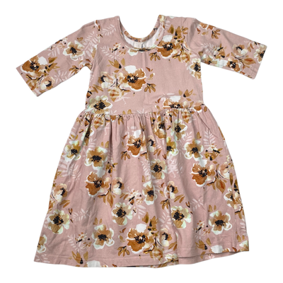 Kaiko dress, flower | 122/128cm