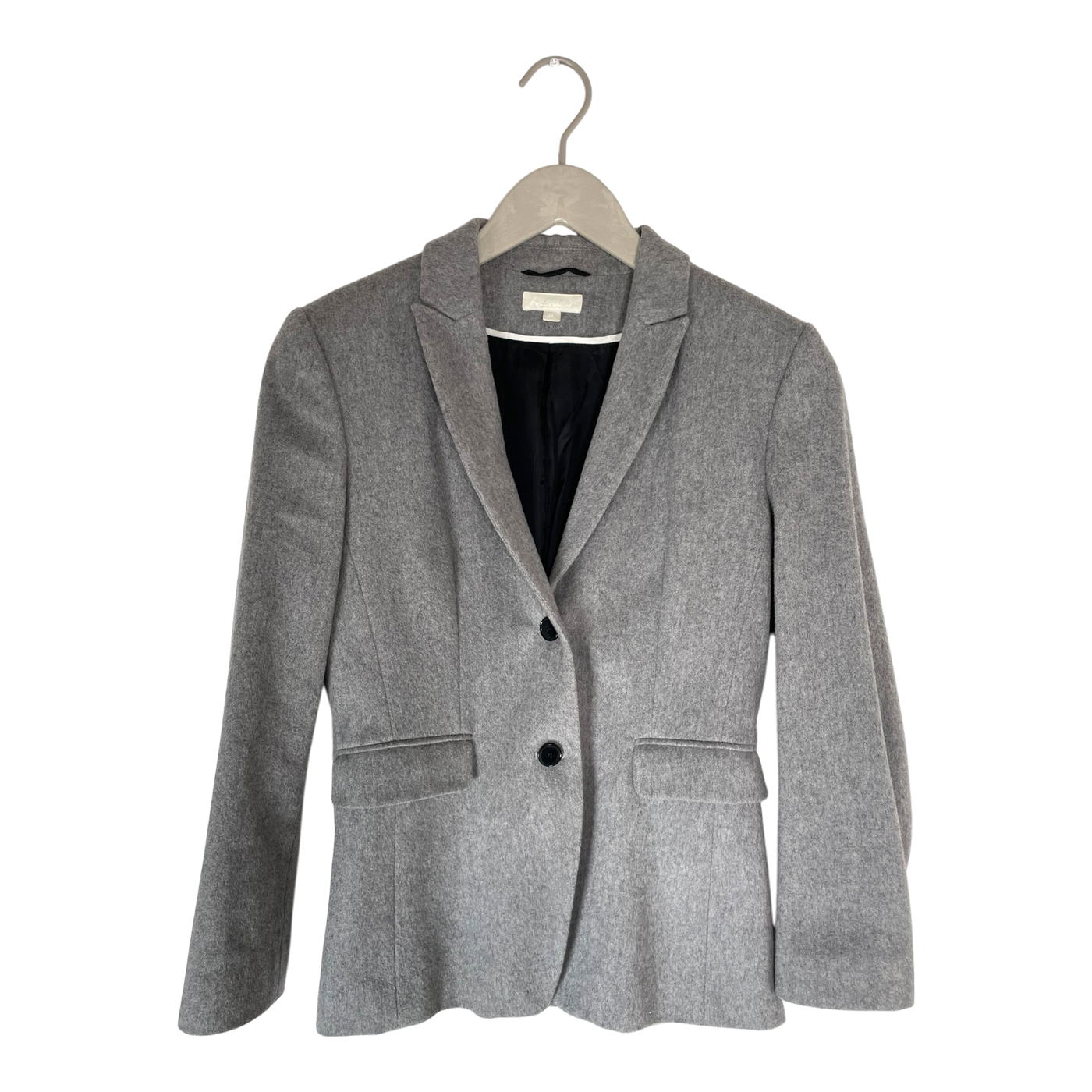 Hessnatur wool blazer, grey | woman 34