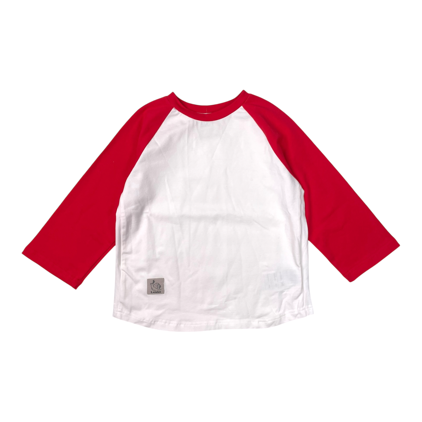 Laiska Ebba baseball shirt, red | 122/128cm