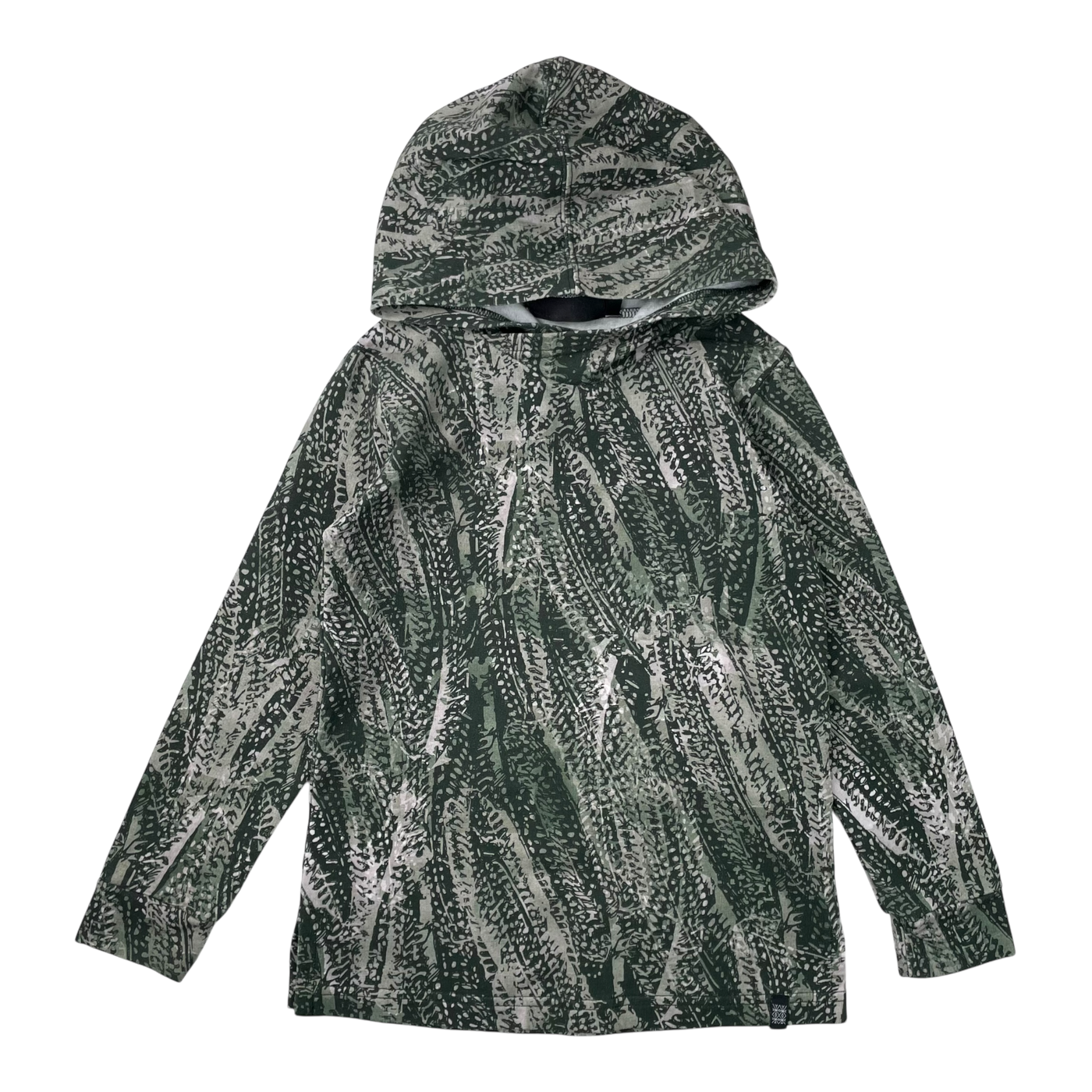 Kaiko hoodie, green | 98/104cm