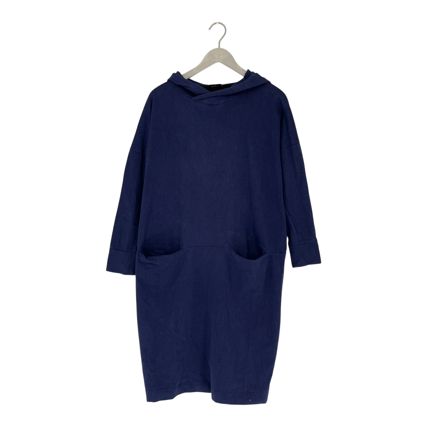 Papu giant hoodie dress, midnight blue | woman M