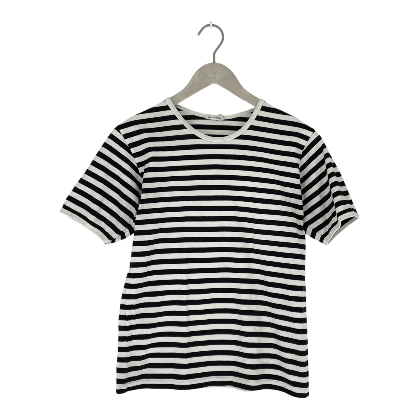 Marimekko stripe t-shirt, black/white | woman S